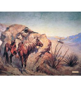 フレデリック・レミントン（Frederic Remington） - キャンバス上の