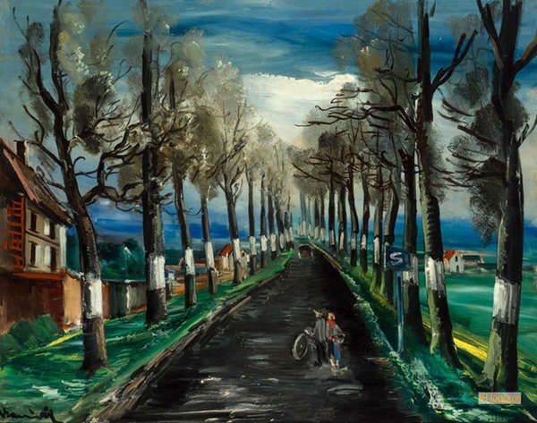 モーリス・ド・ヴラミンク（Maurice de Vlaminck） - 名画 手書き 
