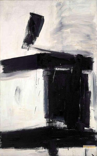 フランツ・クライン（Franz Kline） - 世界の超有名絵画 - 抽象表現