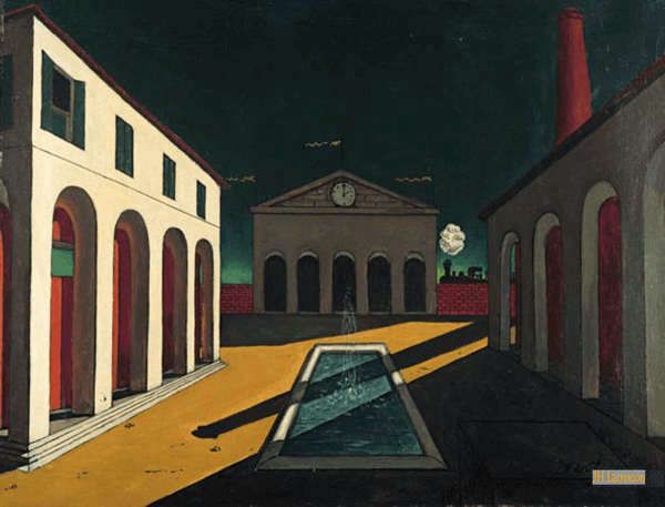 ジョルジョ・デ・キリコ（Giorgio de Chirico） - 有名な絵画の芸術