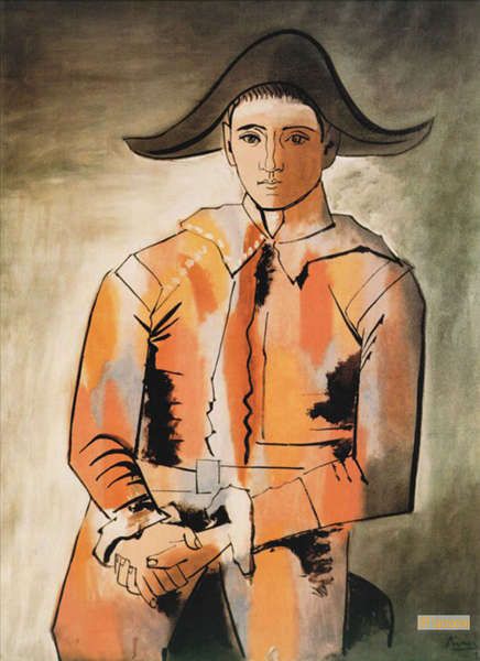 ピカソ (Picasso) - 複製画 油絵 - キュービズム、シュルレアリスム