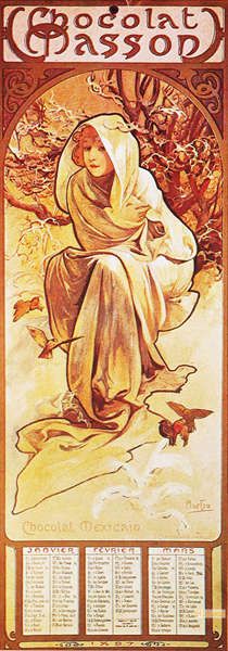 アルフォンス・マリア・ミュシャ（Alfons Maria Mucha） - キャンバス