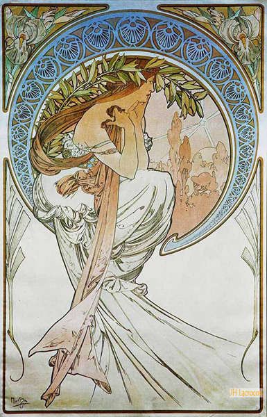 アルフォンス・マリア・ミュシャ（Alfons Maria Mucha） - キャンバス