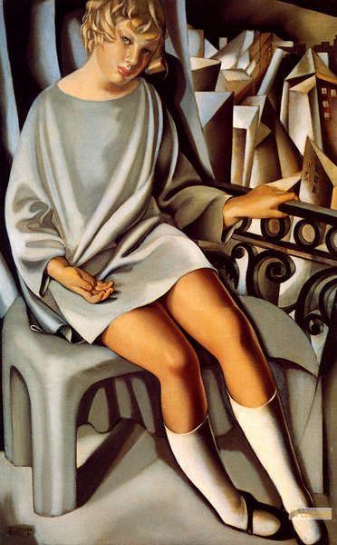 タマラ・ド・レンピッカ（Tamara de Lempicka） - カスタム複製