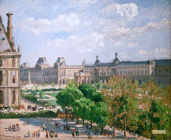Camille Pissarro - Réplica Pintura Famosa em Tela - Impressionismo