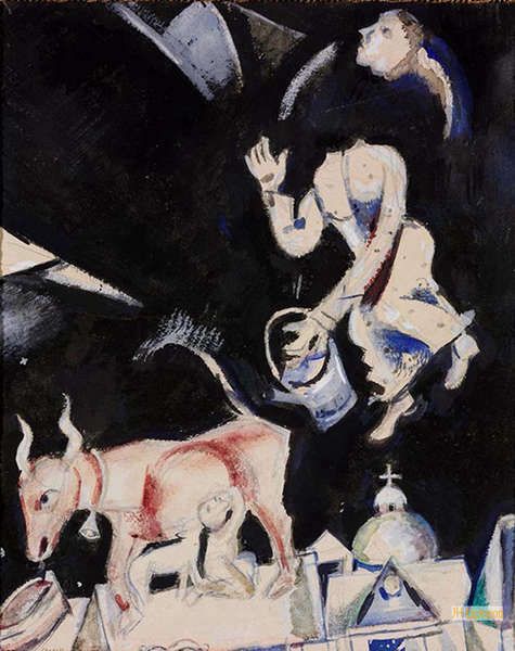 シャガール（Chagall） - 人気の名画 複製画 - ナイーブアート、シュル