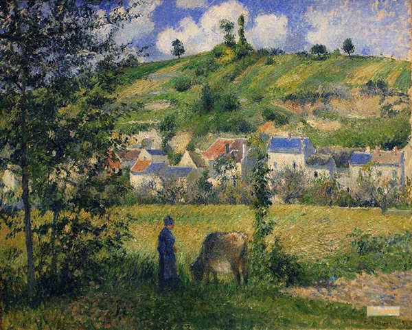 カミーユ・ピサロ（Camille Pissarro） - 複製画 手書き絵画 - 印象派