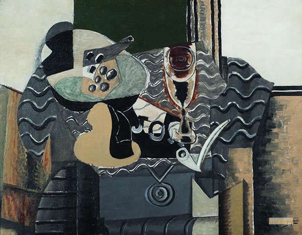ジョルジュ・ブラック（Georges Braque） - 複製絵画 - キュービズム
