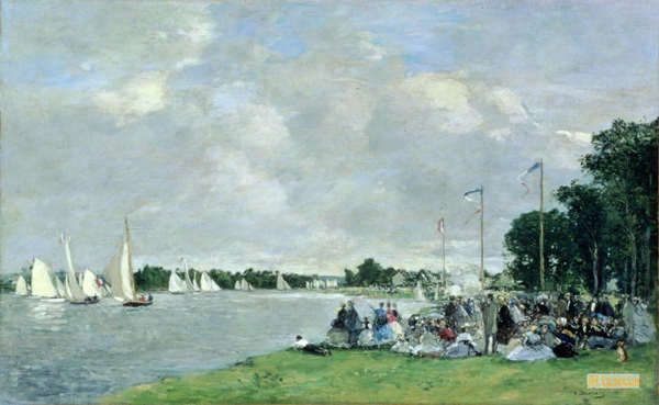 絵画 Eugene Boudin ウジェーヌ・ブーダン（Eugene Boudin） - 人気の名画 複製画 - 印象派
