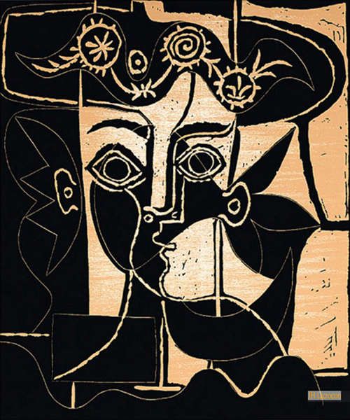 ピカソ (Picasso) - 絵画 レプリカ インテリア - キュービズム ピカソ (Picasso) - 絵画 レプリカ インテリア - キュービズム