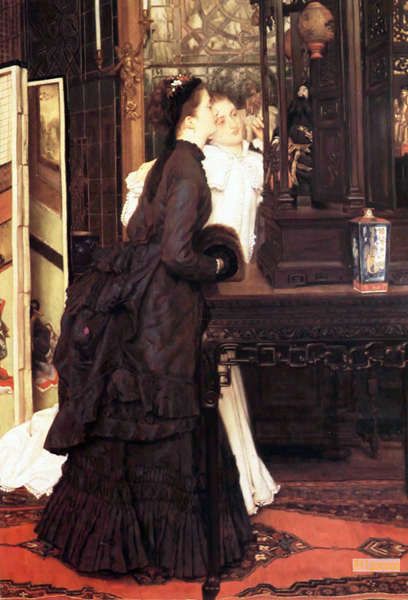 ジェームズ・ティソ（James Tissot） - 手描きのコピー - リアリズム