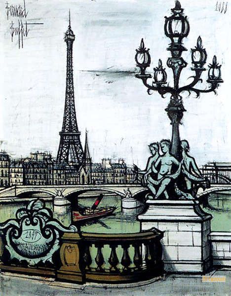 ベルナール・ビュフェ（Bernard Buffet） - 有名な絵画 - 表現主義