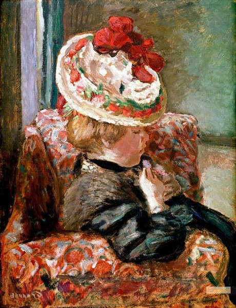 ピエール・ボナール（Pierre Bonnard） - 手描きの写真 - ポスト印象派