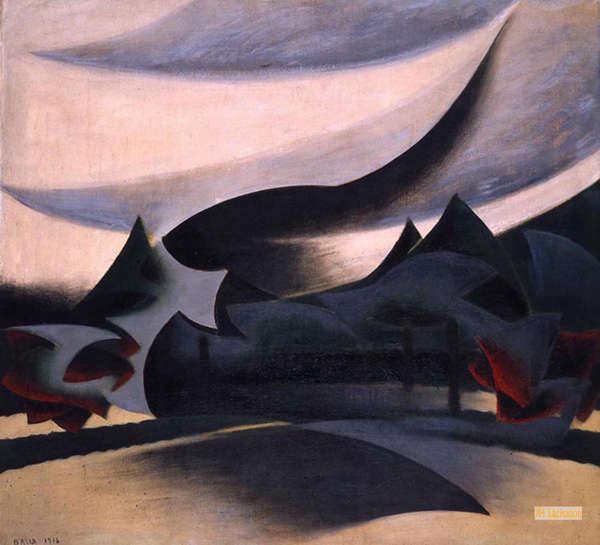 ジャコモ・バッラ（Giacomo Balla） - 美術品 複製 - 未来派、現代美術