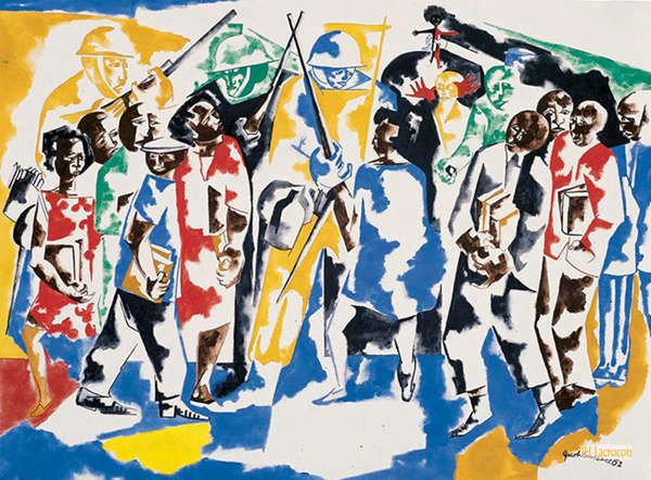 ジェイコブ・ローレンス（Jacob Lawrence） - 西洋の名画 複製画