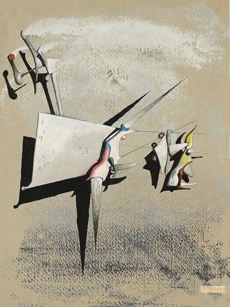 イヴ・タンギー（Yves Tanguy） - 世界の有名画家の代表作品 - シュル
