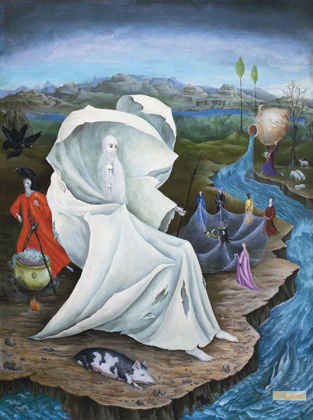 レオノーラ・キャリントン（Leonora Carrington） - キャンバスに