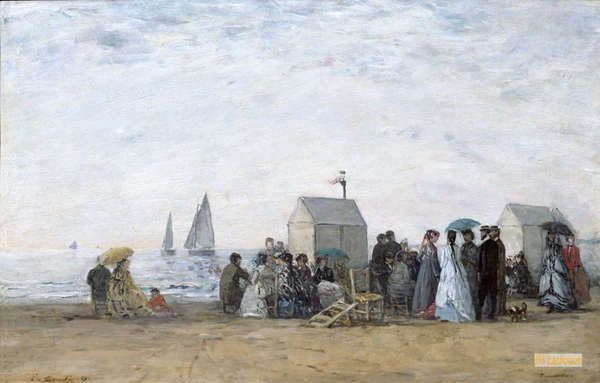 ウジェーヌ・ブーダン（Eugene Boudin） - 有名な絵画の手描きのコピー