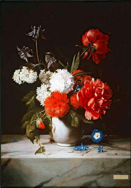 花 絵画 （O） アンブロジウス・ボスハールト（Ambrosius Bosschaert the Elder