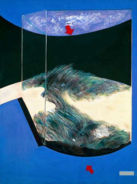 フランシス・ベーコン（Francis Bacon） - 博物館品質手描きの油絵の