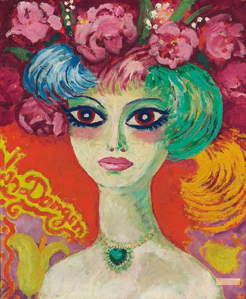 キース・ヴァン・ドンゲン（Kees van Dongen） - キャンバスでの美術