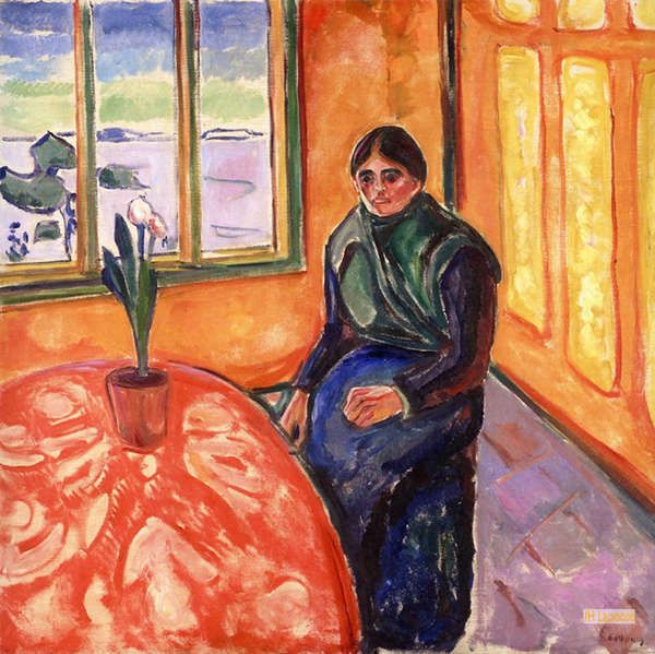 タイムセール中‼️Munch エドヴァルド・ムンク エドヴァルド・ムンク（Edvard Munch） - 絵画 レプリカ インテリア