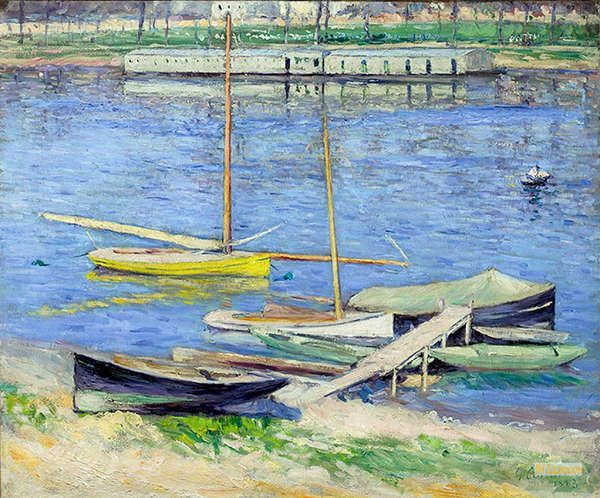 ギュスターヴ・カイユボット（Gustave Caillebotte） - 絵画 アート