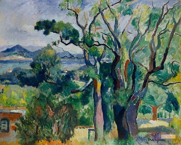 アンリ・マンガン（Henri Manguin） - 名画・油絵の複製画 - ポスト