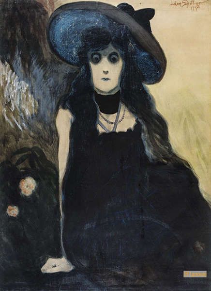 Leon Spilliaert　レオン・スピリアールト　ベルギー象徴主義 Leon Spilliaert レオン・スピリアールト ベルギーの象徴主義 絵の表面
