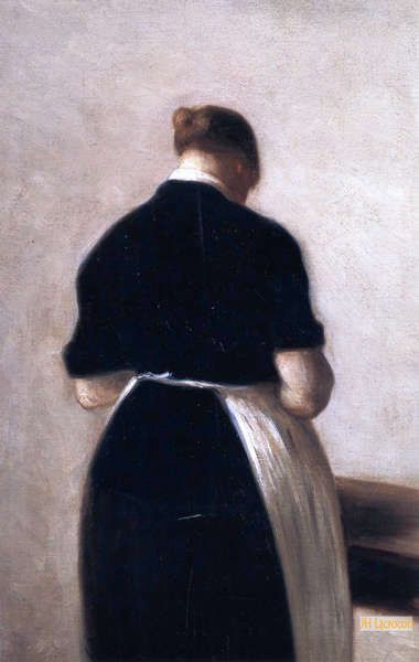 ヴィルヘルム・ハンマースホイ（Vilhelm Hammershoi） - 博物館品質