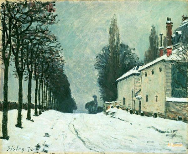 アルフレッド・シスレー（Alfred Sisley） - 手書き インテリア 美術