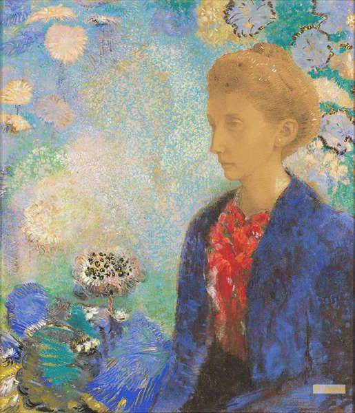 オディロン・ルドン（Odilon Redon） - 複製画 油絵 - 象徴主義、現代