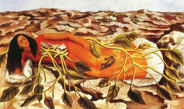 フリーダ・カーロ（Frida Kahlo） - 絵画 コピー 飾る - ナイーブ