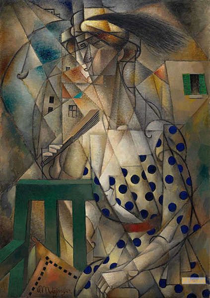 ジャン・メッツァンガー（Jean Metzinger） - 複製画 油絵