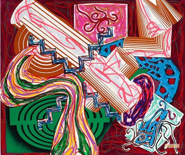 フランク・ステラ（Frank Stella） - 絵画 アート・美術品