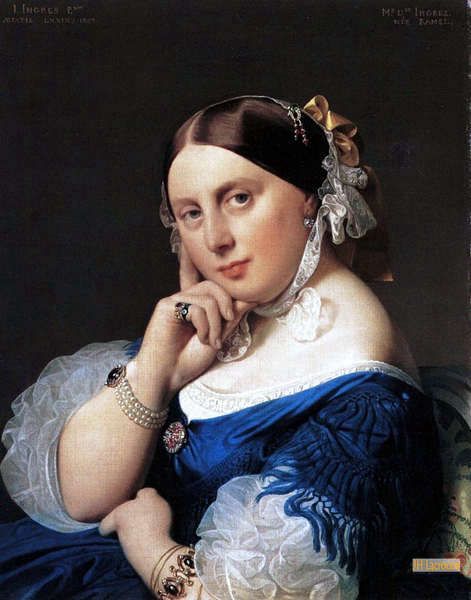ドミニク・アングル（Jean Auguste Dominique Ingres） - 手描きの
