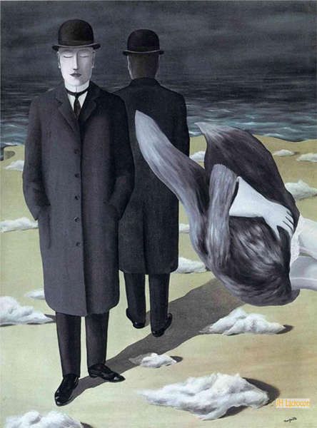 ルネ・マグリット（Rene Magritte） - キャンバス上の絵画の複製