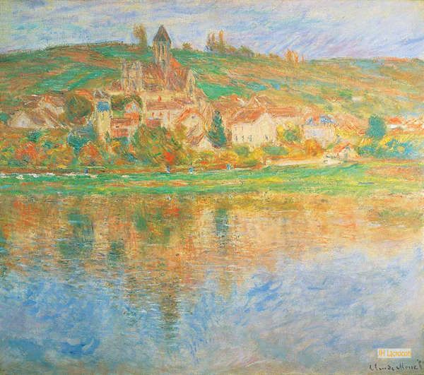 クロード・モネ（Claude Monet） - キャンバスに手描きの写真 - 印象派