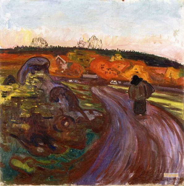エドヴァルド・ムンク（Edvard Munch） - 現代アート 絵画(美術品