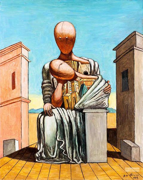 ジョルジョ・デ・キリコ　カタログ・レゾネ　2015 ジョルジョ・デ・キリコ（Giorgio de Chirico） - 複製画 ポスター