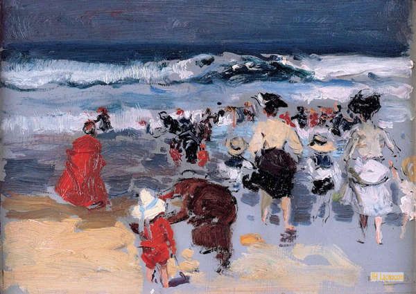 Joaquin Sorolla 油彩画 ホアキン・ソローラ（Joaquin Sorolla） - 絵画 洋画 複製画 - 印象派