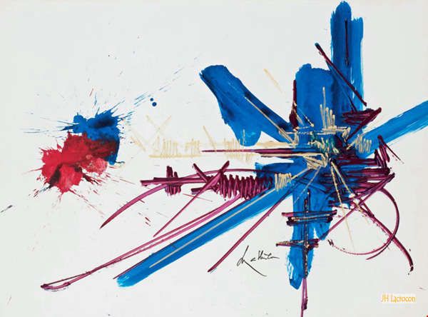 ジョルジュ・マテュー（Georges Mathieu） - 有名な絵画の芸術複製