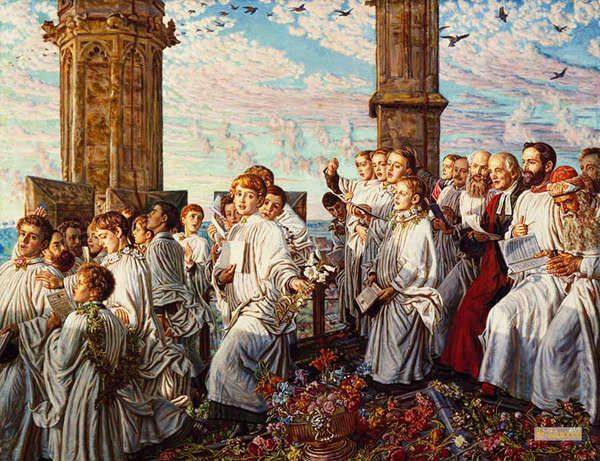 ウィリアム・ホルマン・ハント（William Holman Hunt） - 絵画油絵