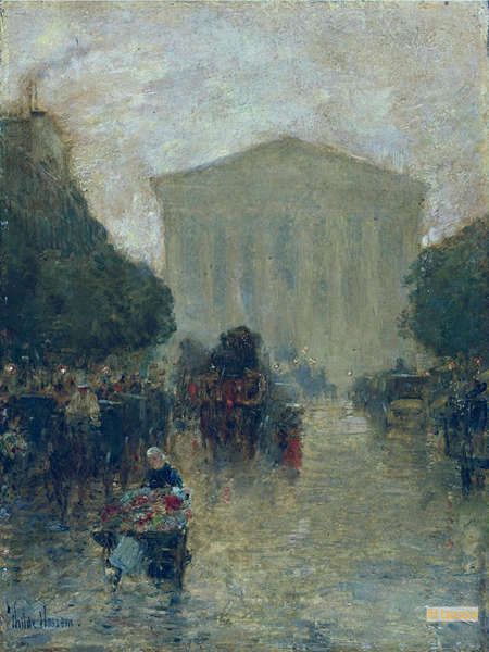 チャイルド・ハッサム（Childe Hassam） - 手書きの油絵の複製