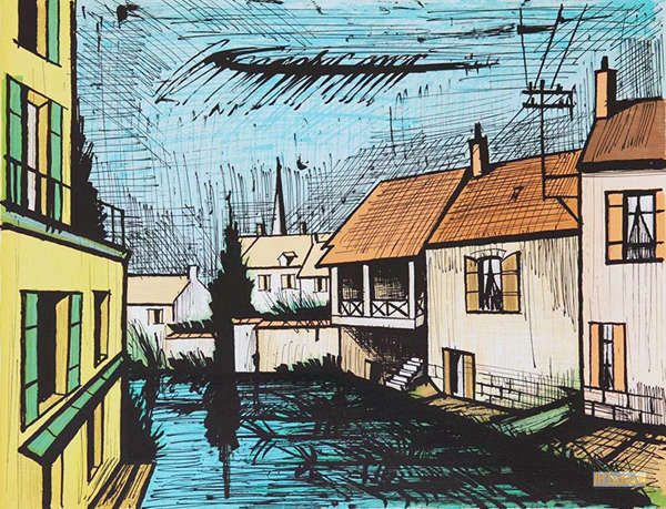 ベルナール・ビュフェ（Bernard Buffet） - キャンバス上の有名な絵画