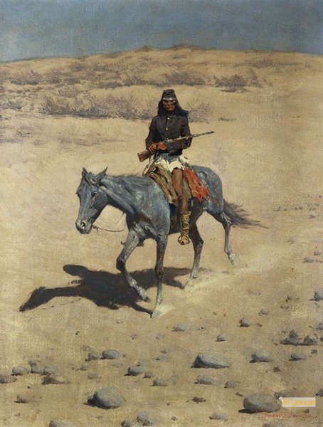 フレデリック・レミントン（Frederic Remington） - 手描き油彩複製画