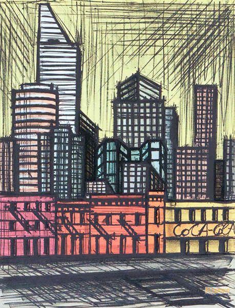 ベルナール・ビュフェ（Bernard Buffet） - 世界の名画販売。名画絵画