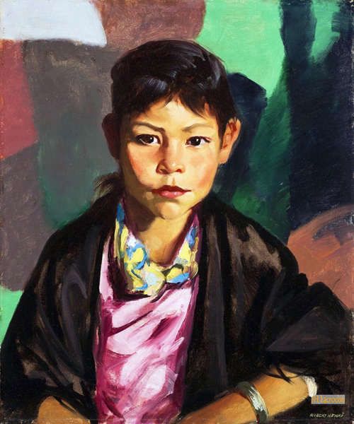 ロバート・ヘンライ（Robert Henri） - キャンバスでの美術複製