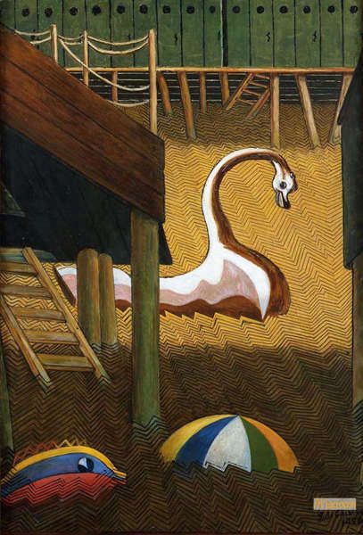 ジョルジョ・デ・キリコ（Giorgio de Chirico） - キャンバスの複製