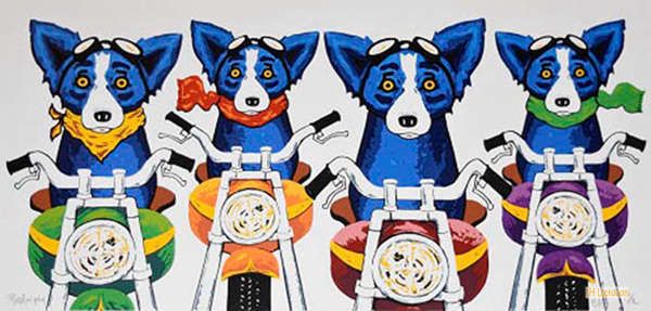 ジョージ・ロドリク（George Rodrigue） - キャンバス上の傑作絵画